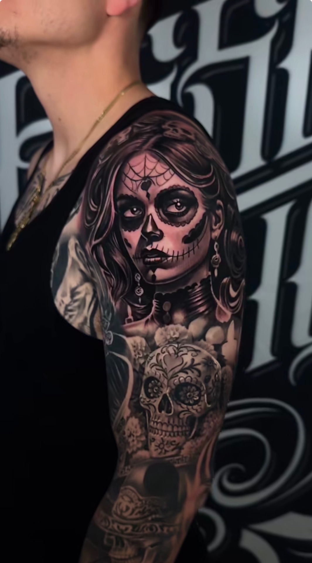 Black and grey realism tattoo by Scrappy 1