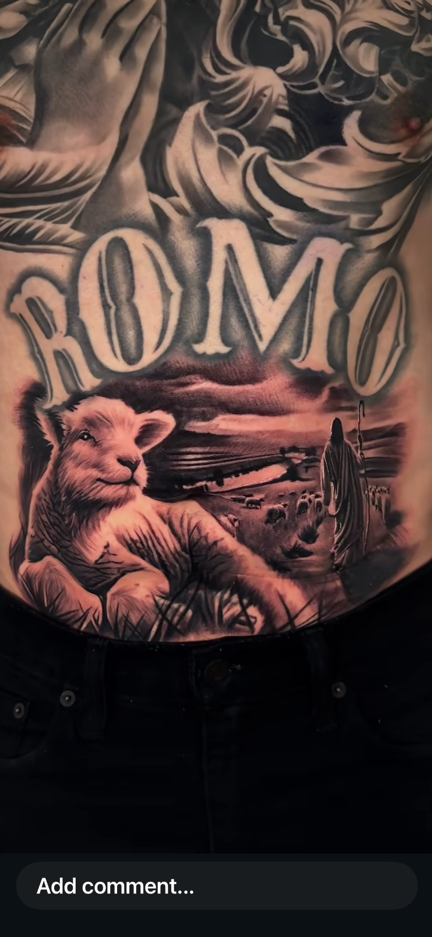 Black and grey realism tattoo by Scrappy 2