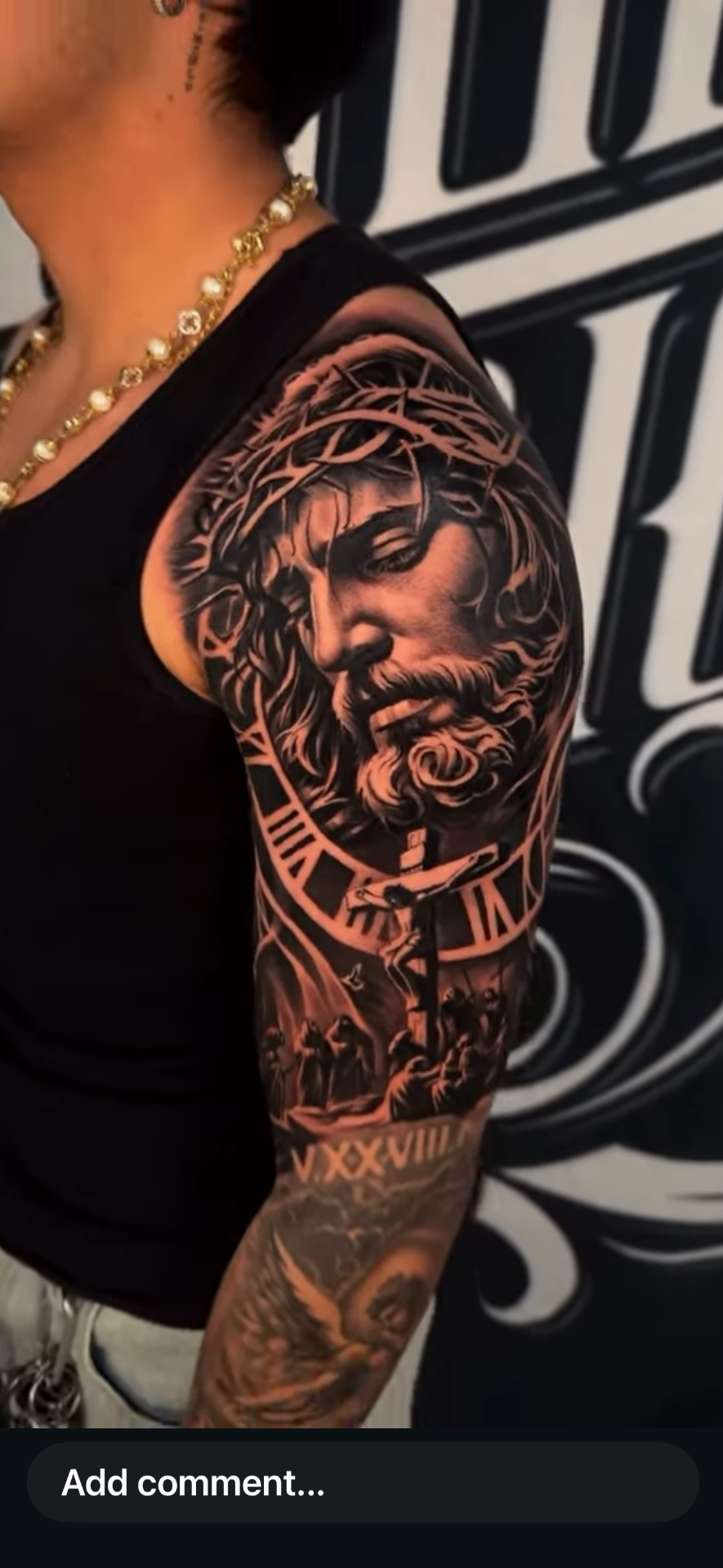 Black and grey realism tattoo by Scrappy 6