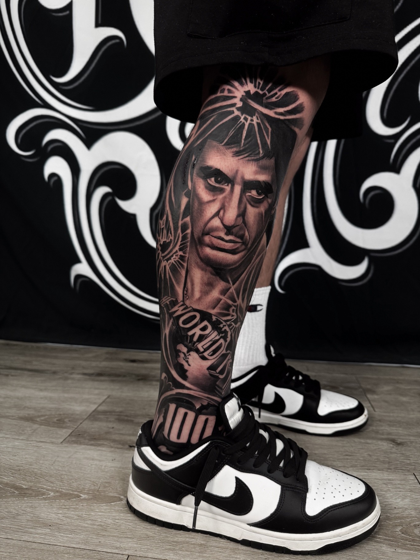 Black and grey realism tattoo by Scrappy 1
